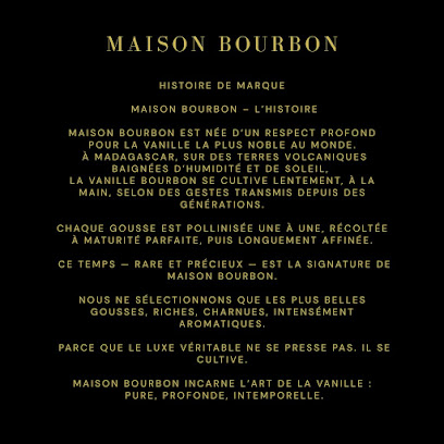 Maison Bourbon - Vanilla, Épicerie Fine à Besançon