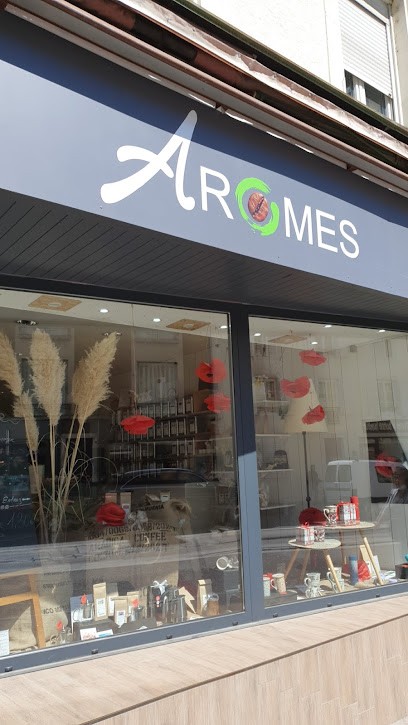 AROMES ️ Café Thé Biscuit Chocolat Cadeaux, Epicerie Fine à Saint-Max